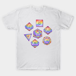 Gay Pride Dice Set T-Shirt